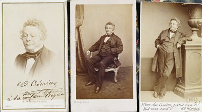 Cartes de Visite depicting Adolphe Cremieux, c.1862 by French Photographer